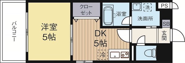 アクアヒルズ天神東の物件間取画像